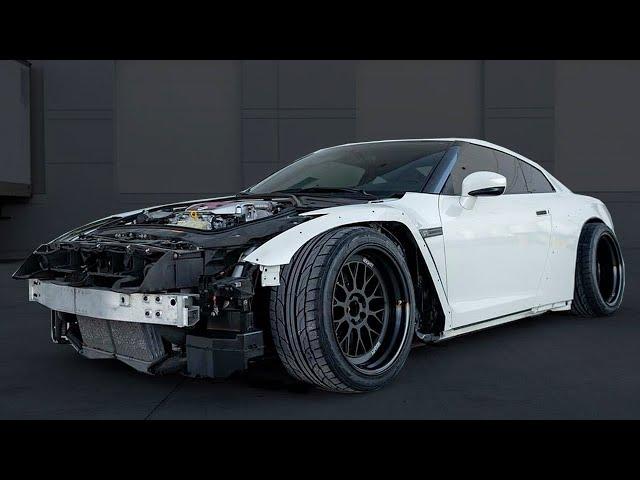 GT-R Rocket Bunny Widebody Kit Install