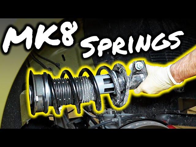 How to Install Lowering Springs on a MK8 GTI