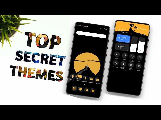 3 Top SECRET Miui Themes For Redmi/Poco Phone Users  | Premium MIUI Themes