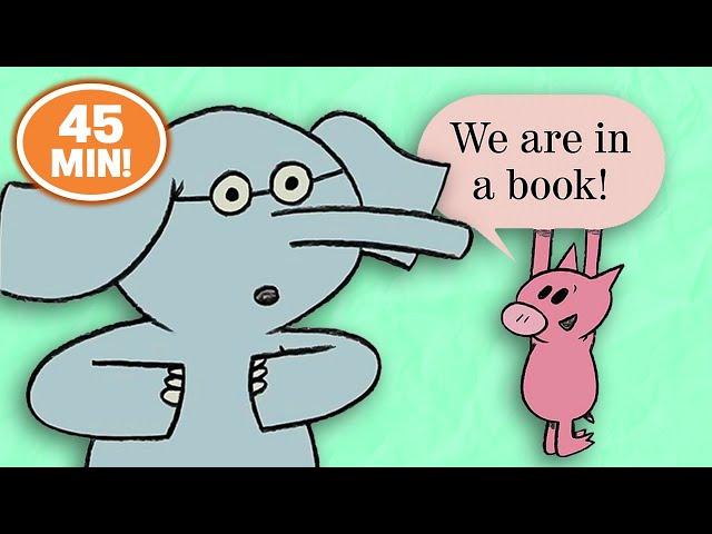 We Are In A Book  + More Mo Willems Workshop Read Alongs for Kids