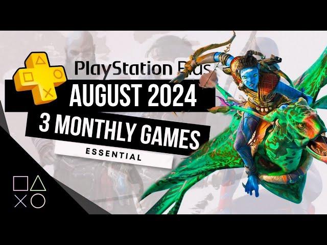 PlayStation Plus Essential August 2024 Monthly Games | PS Plus August 2024