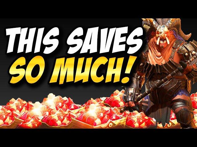 Shieldguard Will Save Me THOUSANDS of Gems! Raid Shadow Legends Solo Minotaur Farming