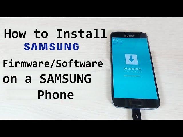 How to install stock Firmware (software) on Samsung phone using Odin