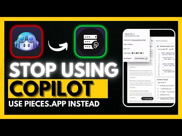 Pieces App: The BEST AI Coding Workflow Copilot! Live Context Windows for LLMs!