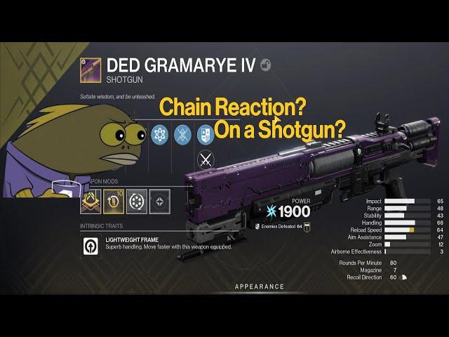 Chain Reaction? On a Shotgun? It's more likely than you'd think!