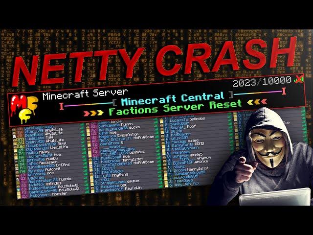 Crashing MCCentral | Netty Crash Exploit | Square Client