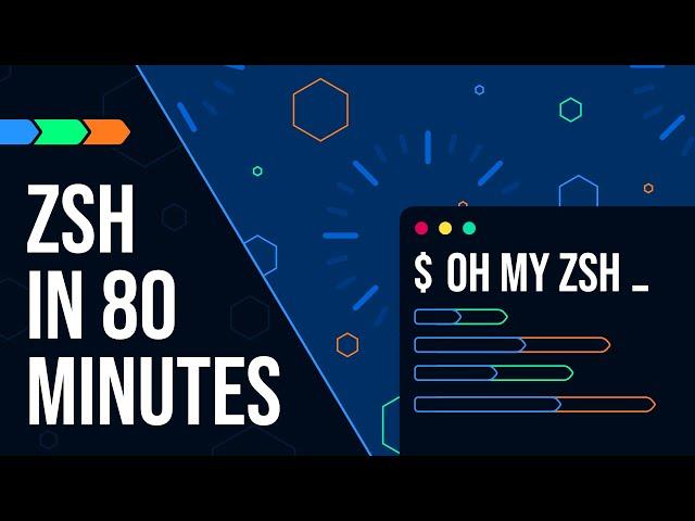 Learn Zsh in 80 Minutes macOS - Oh My Zsh - Command Line Power User | @karlhadwen