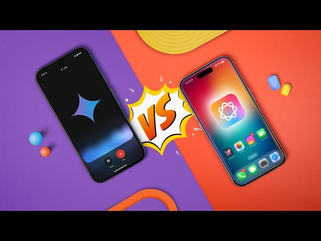Google Gemini vs Siri (Apple Intelligence) - 50 Commands Each