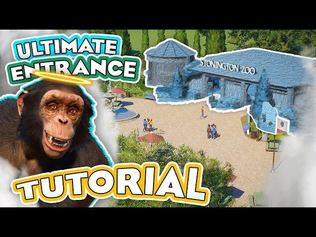 ️ How to Build CUSTOM ENTRANCES in Planet Zoo! | Planet Zoo Tutorial