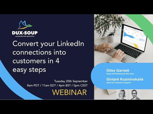 How to convert your LinkedIn connections into customers