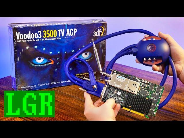 3dfx Voodoo 3 3500 TV: Video, Radio, BIG DONGLE