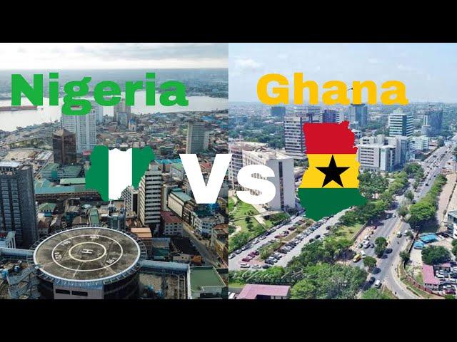 THE PROPER DIFFERENCE BETWEEN NIGERIA  AND GHANA  / #mandyfrizz