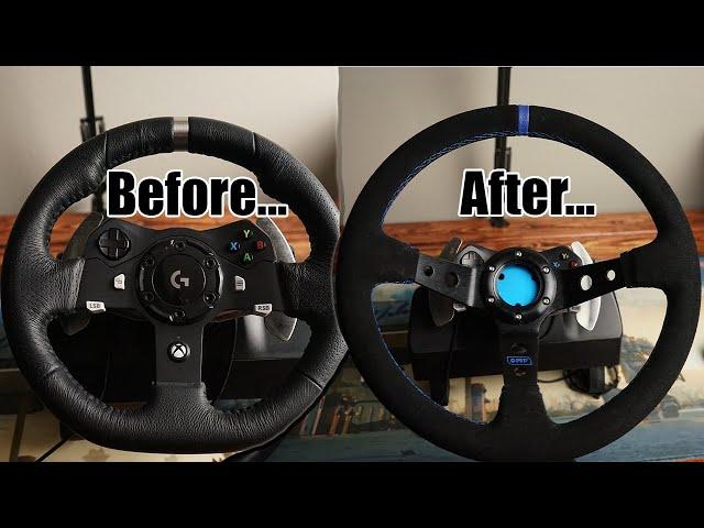 HOW TO CHANGE LOGITECH WHEEL G920 G29 G27