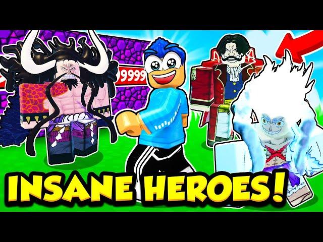 I Hatched INSANE MYTHICAL HEROES In Anime Punchers Simulator!