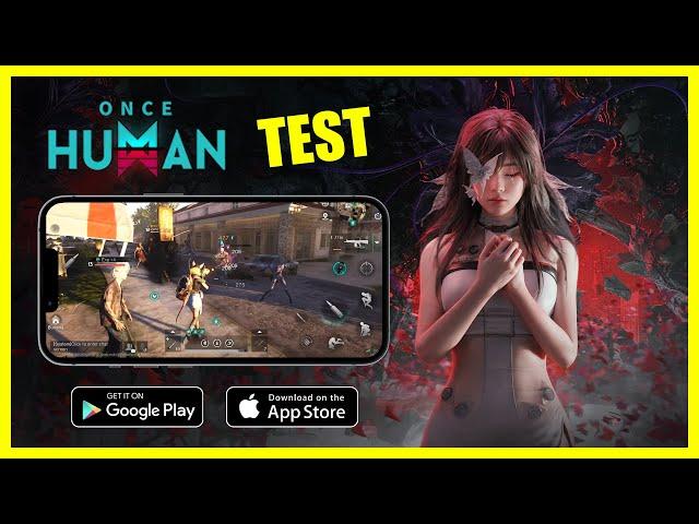 Once Human Mobile New Open Beta 4K Gameplay - Android, iOS