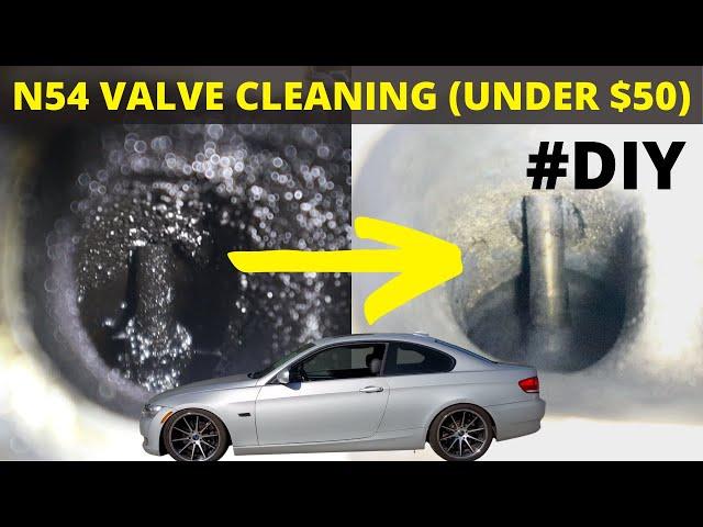 How to Clean your N54 Intake Valves AT HOME (+ Oil Filter Stand DIY)