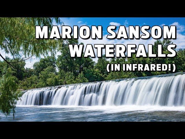 Marion Sansom Waterfalls in Infrared