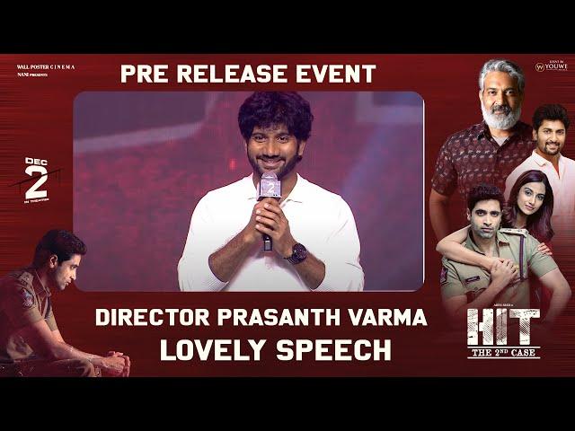 Director Prasanth Varma Lovely Speech At Hit 2 Pre Release event