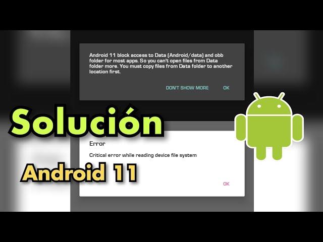 Solución para GTA Img Tool y TXD que no permite el acceso a la carpeta data en Android 11 | Tutorial