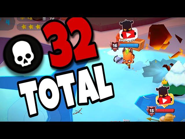 I met a Youtuber and got 32 KILLS TOTAL in Zooba | Nix gameplays