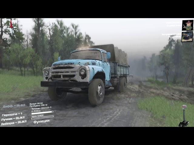 Карта «Если плотина прорвется» SpinTires