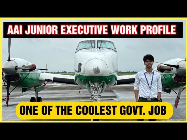 AAI JUNIOR EXECUTIVE JOB PROFILE ?? AAI JE COMMON CADRE | #aai