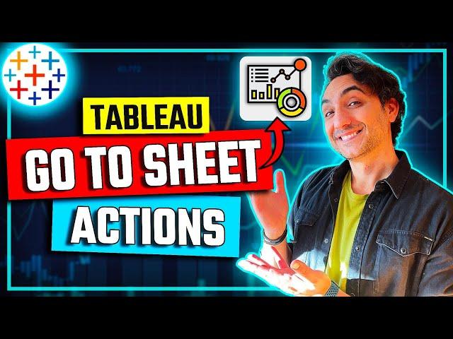 Tableau "Go to Sheet" Actions | #Tableau Course #71