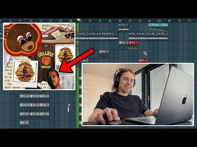Making a Old Kanye West Type Beat | FL Studio Cookup