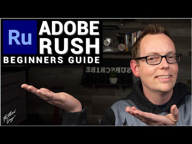 Getting STARTED in Premiere Rush [EASY VIDEO EDITING]