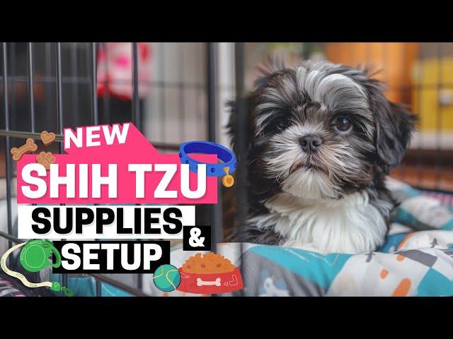 Preparing for Your First Shih Tzu Puppy (Must Have Supplies and Setup)