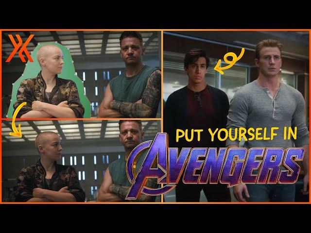 How to put yourself into the Avengers