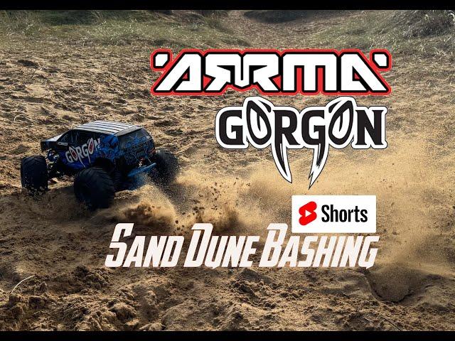 Arrma Gorgon Jumps in the Dunes SHORT