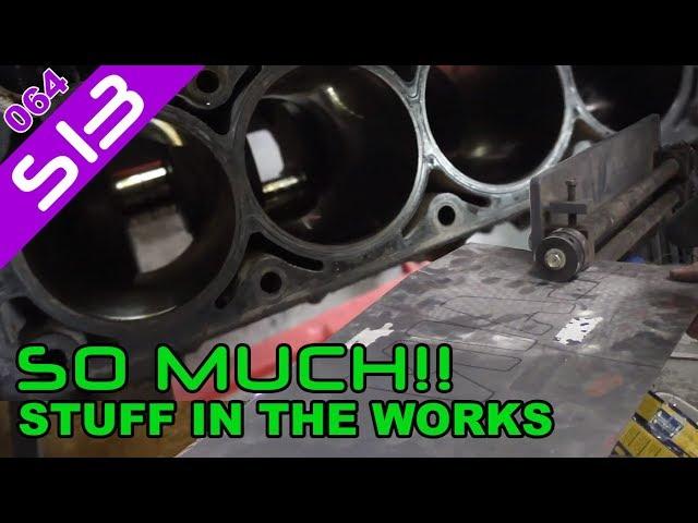 It's time to get to work! Trunk, engine, door, etc | Restomod V8 240sx