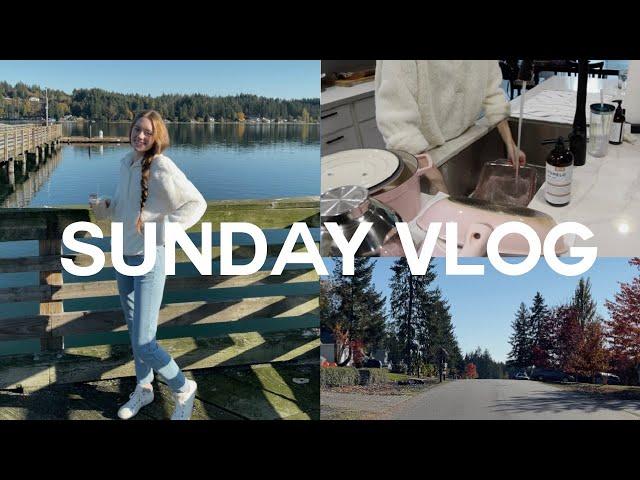 sunday reset vlog | cleaning motivation, halloween day, getting ready for november!