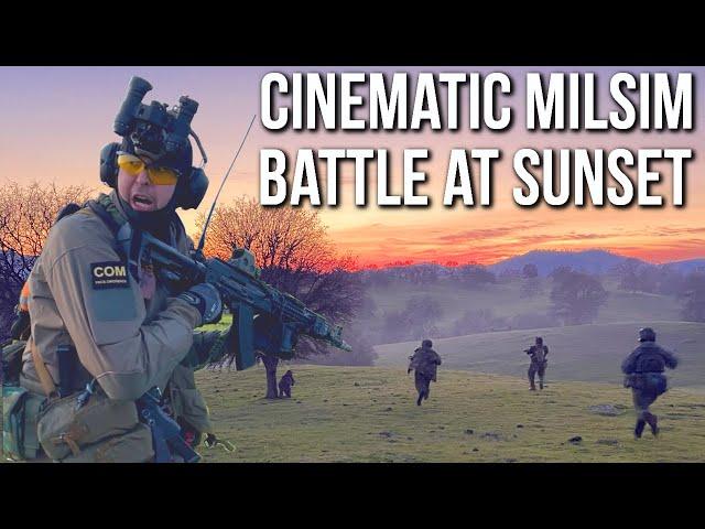 Cinematic Milsim Battle at Sunset with 500 Players | Milsim West: Kharkiv Pocket (LCT TK104)