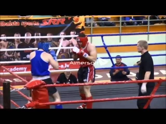 EUROPEAN K 1 OPEN CUP 2012  Nicolae Botnaru RM vs Aleksandr Chernikov RUS