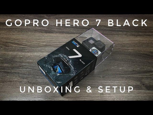 GoPro Hero 7 Black Unboxing & Setup