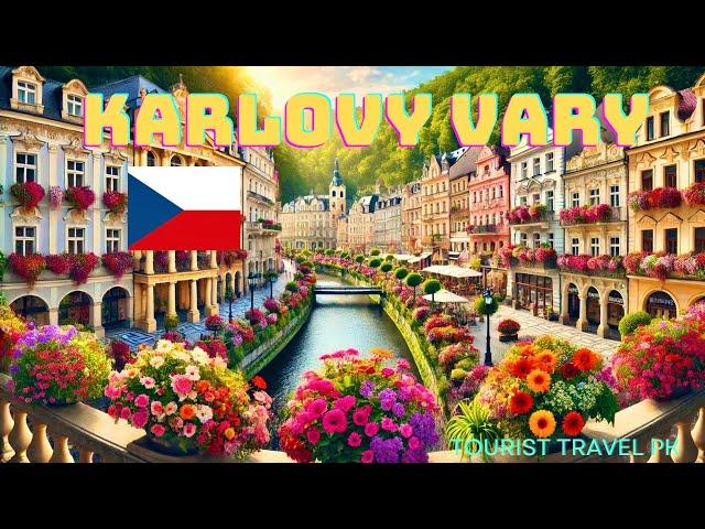 Karlovy Vary, Czech Republic - Summer 2024 -Travel Guide -4K 60fps HDR - Walking Tour