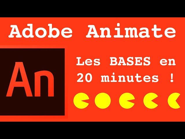 [ TUTO ] : Adobe Animate cc : les bases en 20 minutes ! (Tutoriel débutant fr)