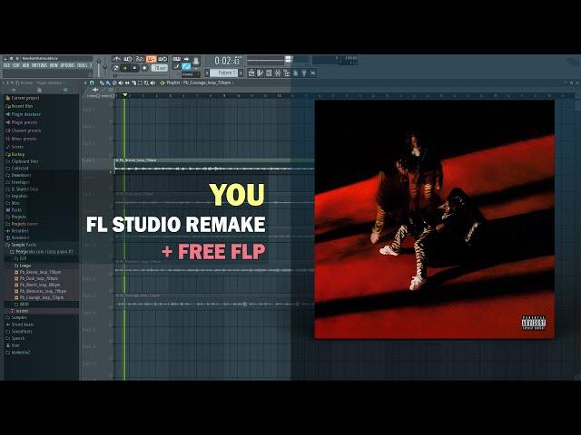 Don Toliver - You ft. Travis Scott (FL Studio Remake + Free FLP)