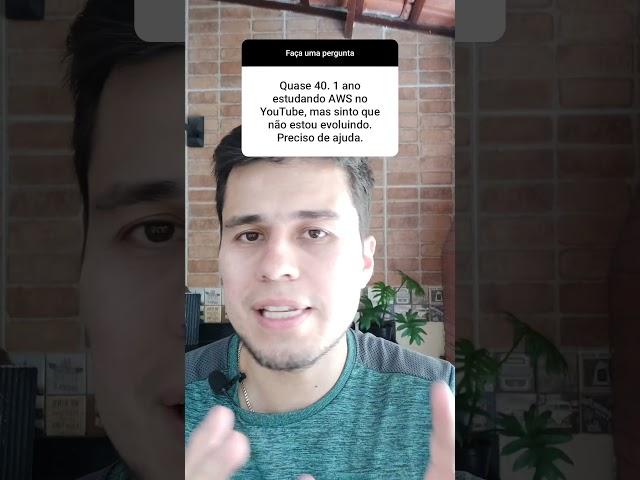 Será se dá pra dominar AWS estudando apenas pelo Youtube? #aws #cloud #ti