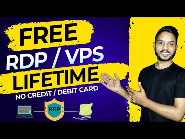 How to Create RDP for Lifetime 2024 | Get Free RDP/VPS Server | No Crédit/Débit Card Required