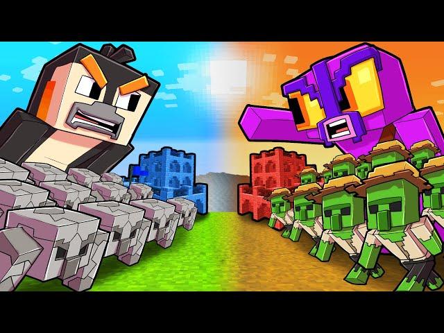 2 VS 2 BASE WARS - Minecraft Legends PVP!