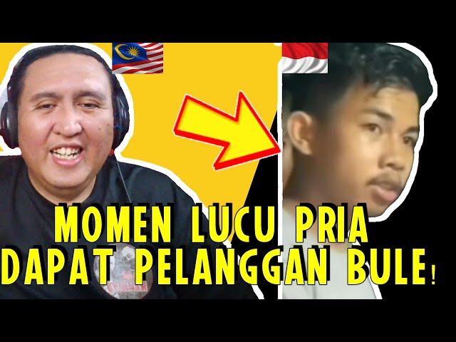 BAIKNYA ORG INDONESIA MOMEN LUCU PRIA DAPAT PEMBELI BULE!!REACTION