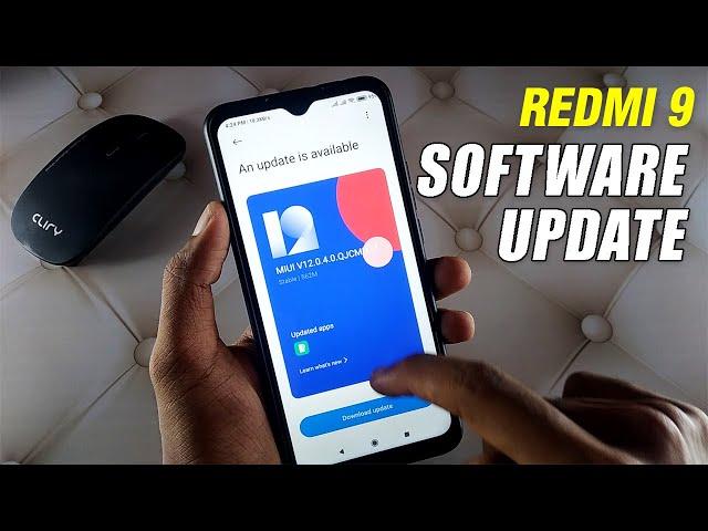 Redmi 9 New Software Update MIUI 12