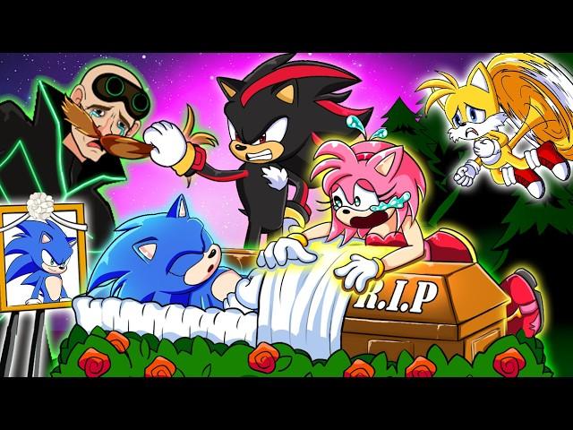 R.I.P SONIC! Don't Leave AMY Alone! | SAD STORY | FNF Goodbye World | Sonic the Hedgehog 3 Animation