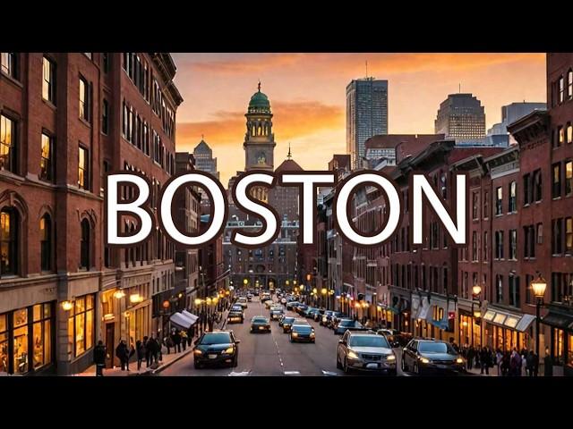 Boston USA. The Most European City in the US. Sights, People and Food