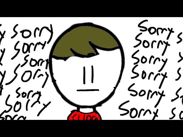 Sorry for saying sorry so much