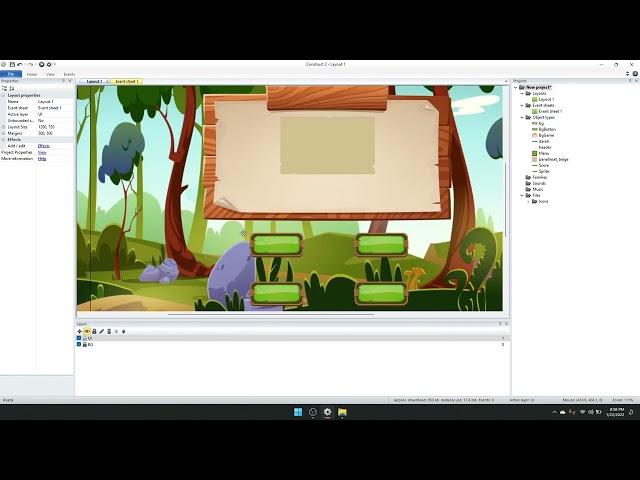 Tutorial Membuat Game Kuis Aksara Sunda Menggunakan Construct2 Part1