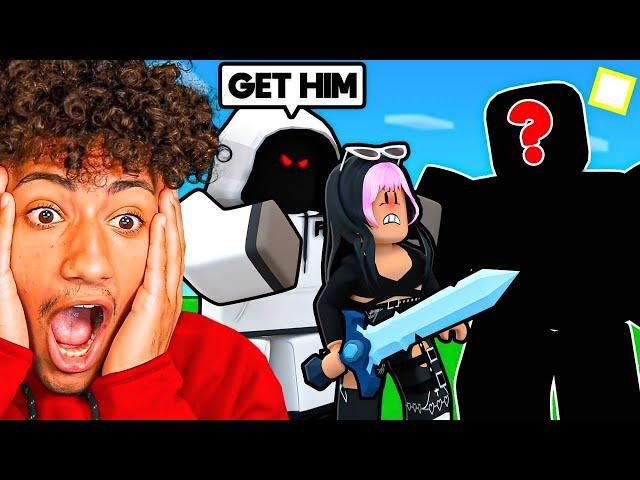 I Trained My LITTLE SISTER To Beat This YOUTUBER.. (Roblox Bedwars)